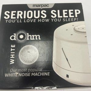 Marpac Serious sleep Dohn White EUC